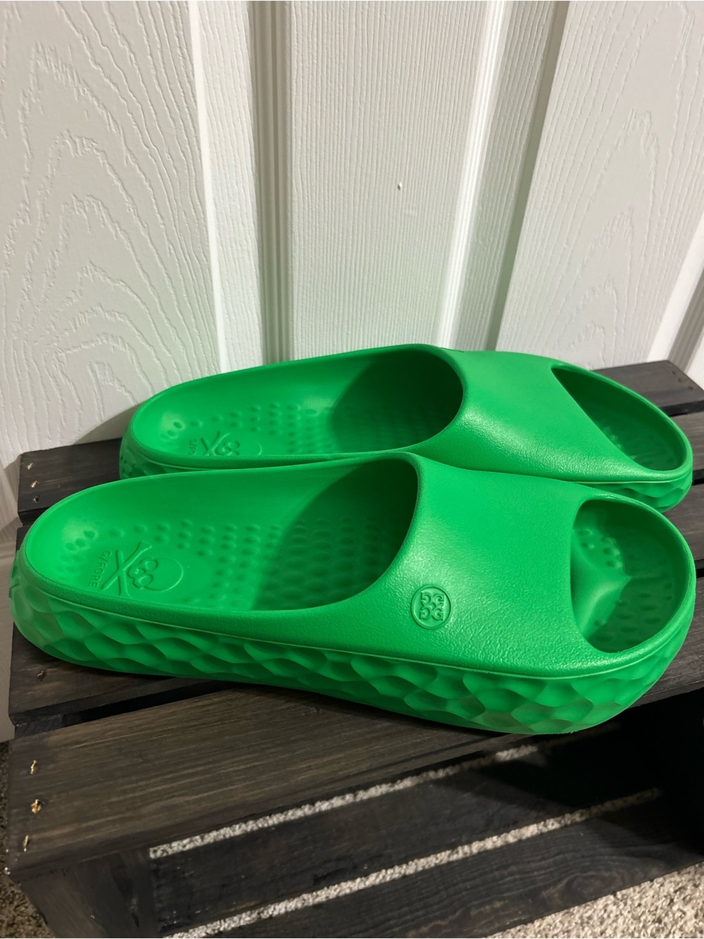 G/Fore G/Slide Clover Green Mule Men’s Sandals Sz 13 NWOB